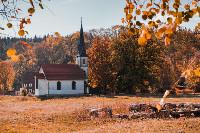 Die Holzkirche in Elend AuszeitimHarz moderne Ferienwohnungen