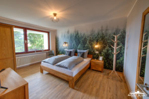 1. Schlafzimmer Ferienwohnung Braunlage