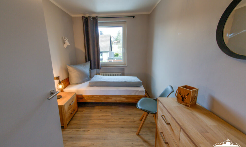 3. Schlafzimmer Ferienwohnung Braunlage